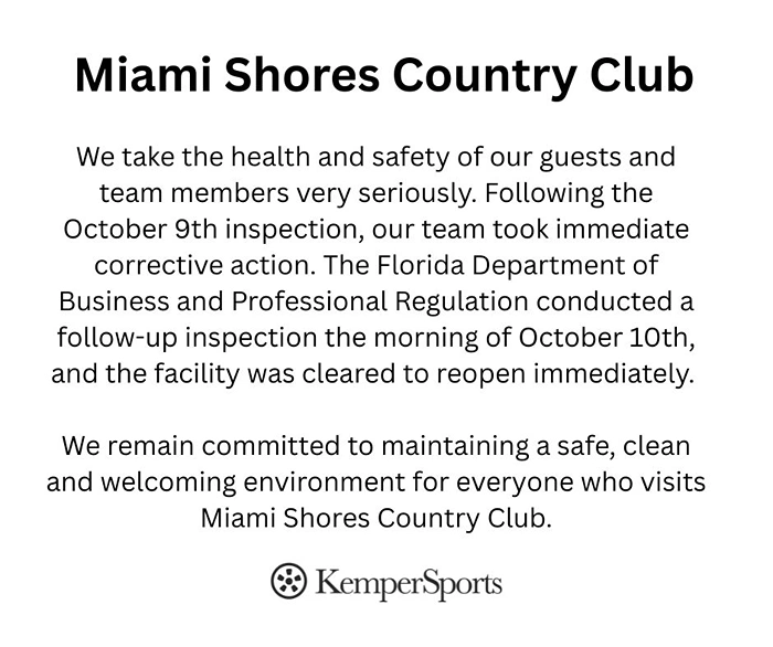MiamiShores Announcement